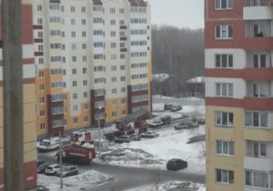 Пример фасада десятиэтажного дома